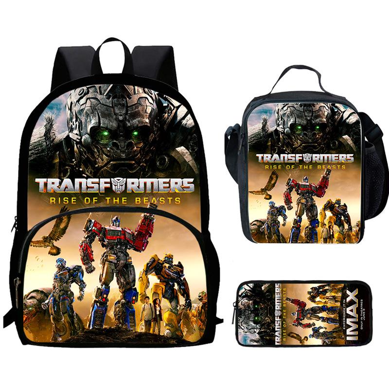 Transformers, Bumblebee Bag High Definition Multi-Function Oxford Lightweight Backpack