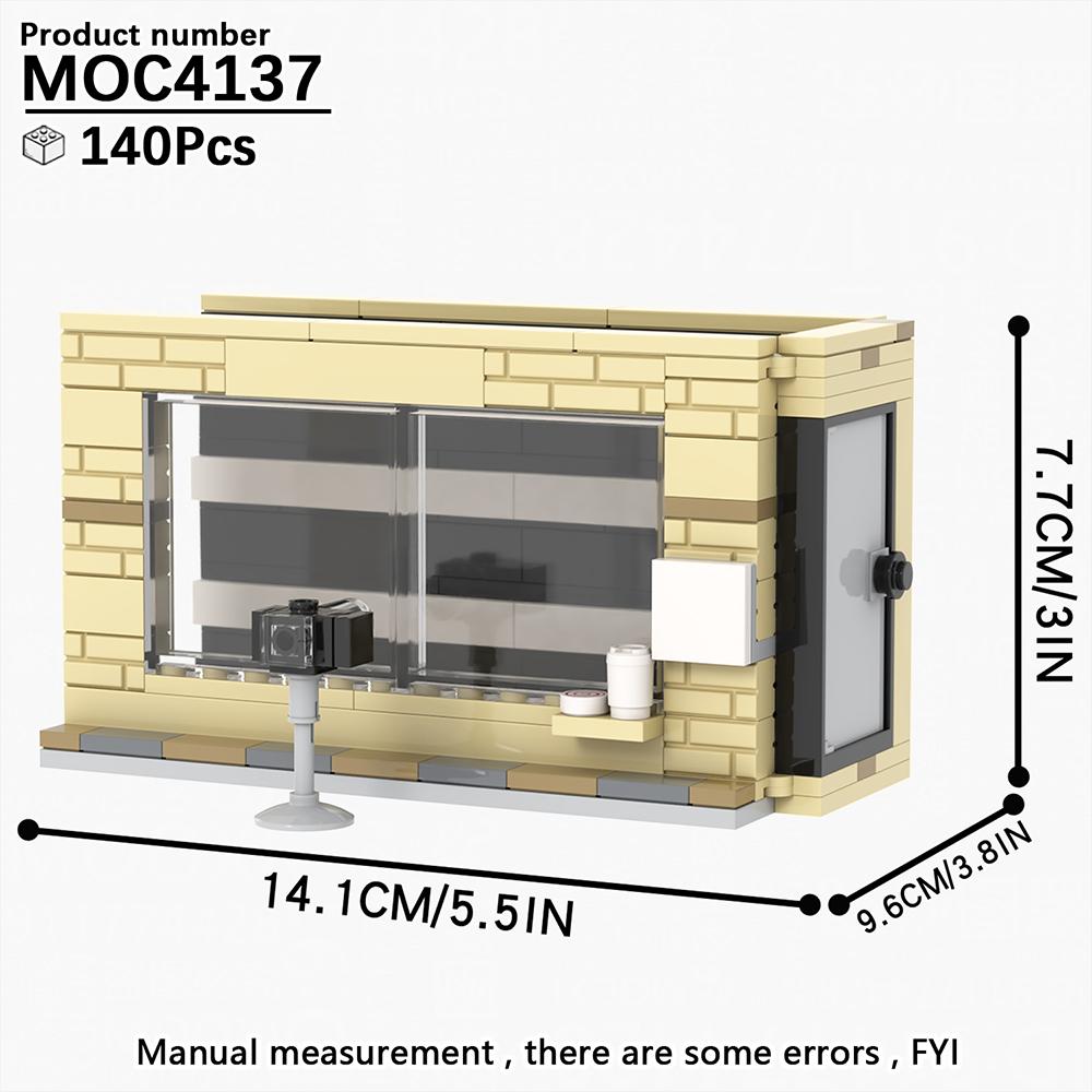 MOOXI City Wedding Bar Jail Penguin Park DIY Diorama Assembly Model Kit For Adults Building Blocks Sets Children Toys MOC Bricks