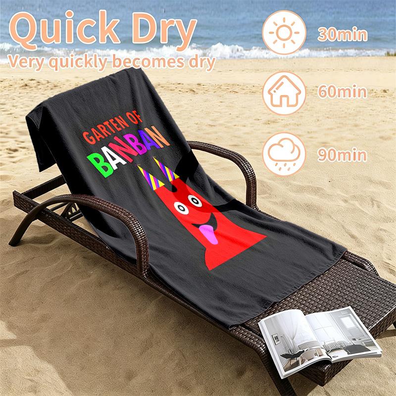 Banban Beach towels also serve as bath towels summer essential a musthave for the outdoors the beach and the pool