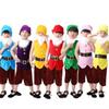 New Seven Dwarfs Children's Performance Costume Carnival Cosplay Clothing Children Princess And Dwarf Drama Performance Outfit