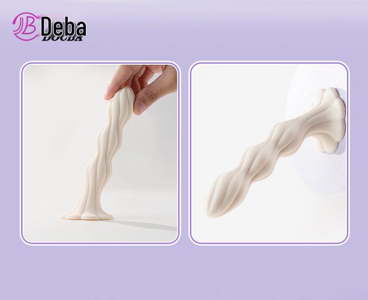 Deba Beginner Suction Cup Anal Plug with Pull Bead - Unisex Chrysanthemum Fairy Design
