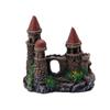  Aquarium Decoration Antique Resin Castle Providing Fish Shelters Hiding Spots