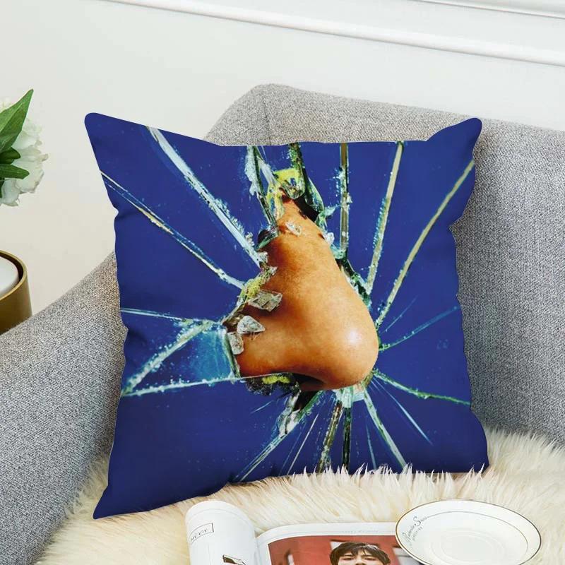T-Toiletpaper Magazine Cushion Cover 4545 Decorative Pillowcase 40x40 Cushions Home Decor Pillowcases for Pillows 45x45 Pillow