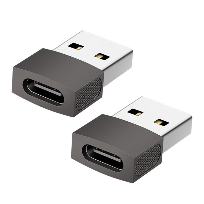 Type C To USB Converter USB C Female To USB2.0 Male Adapter For Convenient On Travel Device Access and Charging