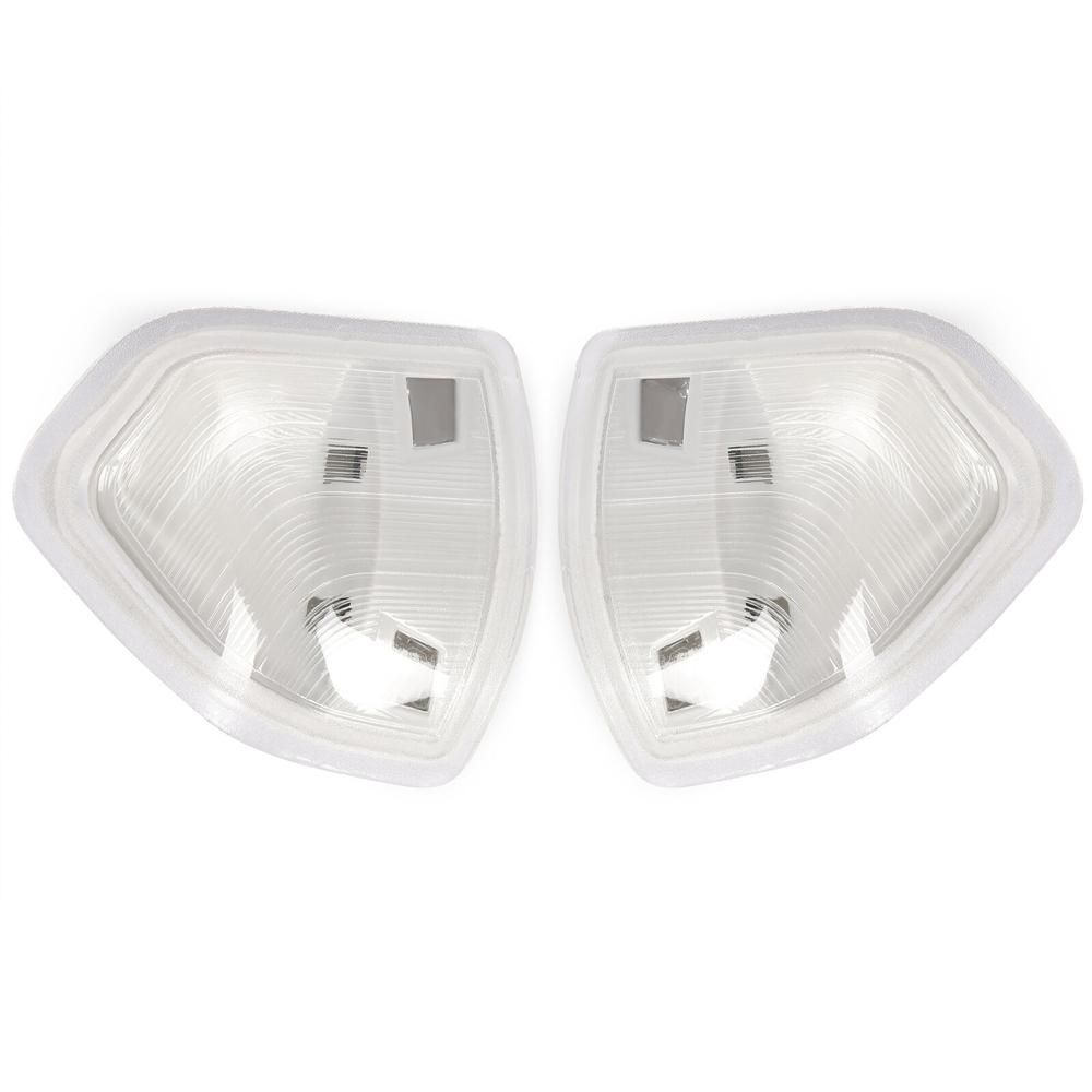 For Dodge Ram 1500 2500 3500 LED Side Mirror Turn Signal Lights Clear Lens Amber