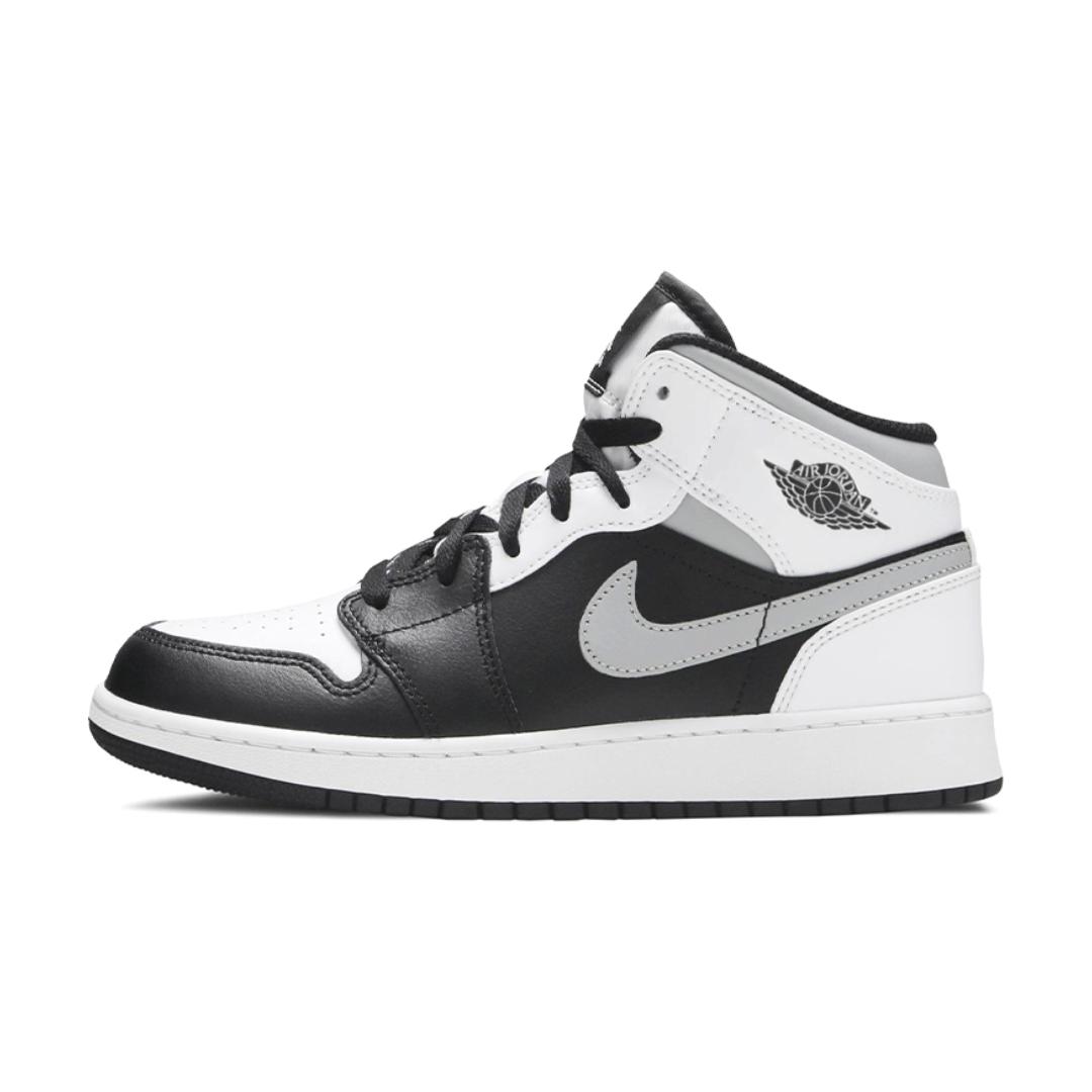 Jordan 1 Mid White Shadow GS 554725-073 38.5