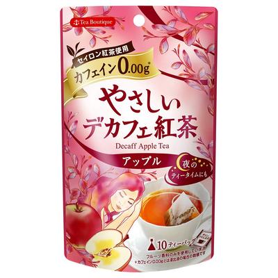 Tea Boutique Gentle Decaf Black Tea, Apple, 12g X 6 Bags