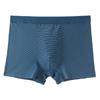 Cotton Medium And High Waist Men'S Underwear Loose Plus Size Breathable Men'S Boxers Striped Printed Pure Cotton Boxers