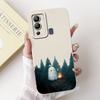For Infinix Hot 12i Case Hot 12 Play Hot12i X665B X6816C Cute Panda Rabbit Cartoon Camera Protective Soft Silicone Phone Case