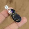 Natural Sodalite Rough Gemstone Jewelry 925 Sterling Silver Pendant For Women