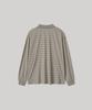 ANOTHER OFFICE Brief Stripe Rugby T (Light Khaki)