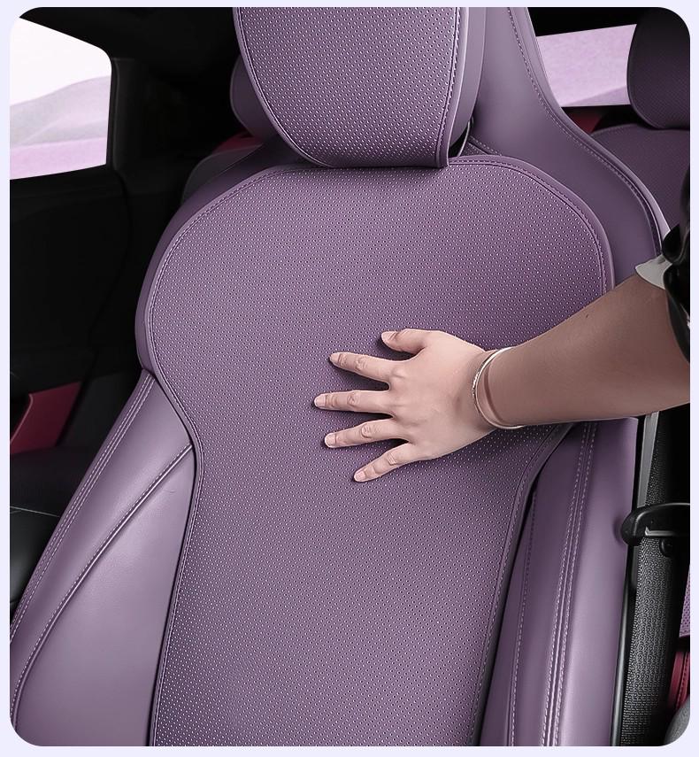 All-Season Universal Leather Seat Cushion for Xiaomi SU7 - Car Protection Pad & Interior Accessory