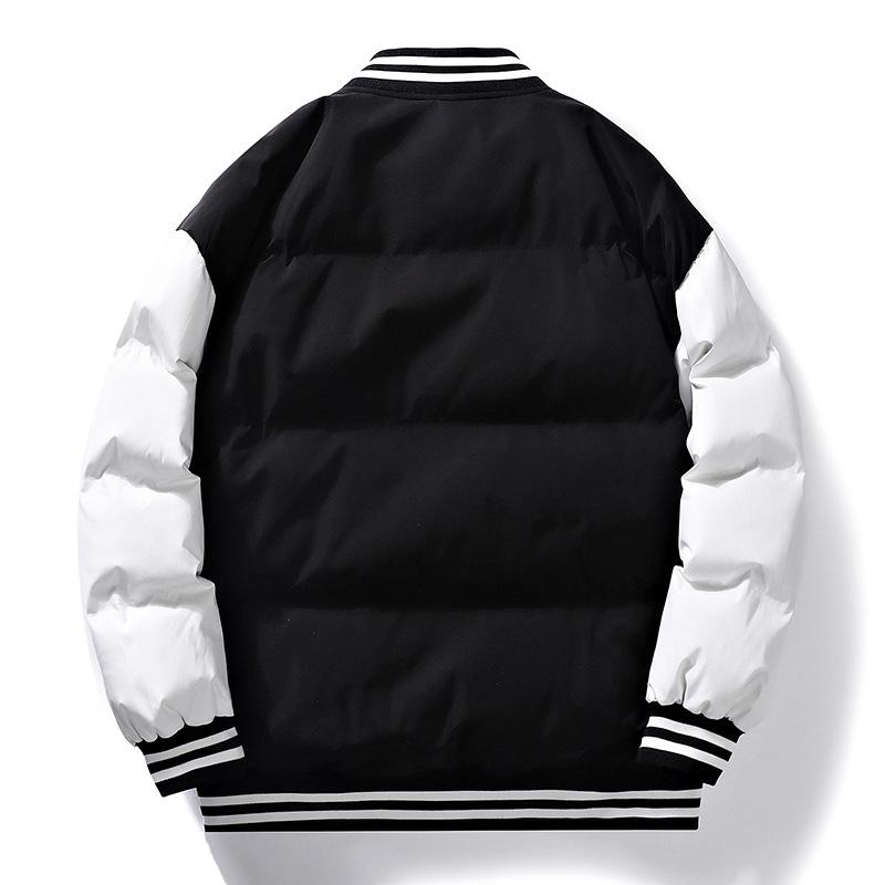 2023 Men's Trendy Autumn/Winter Loose Baseball Cotton Jacket