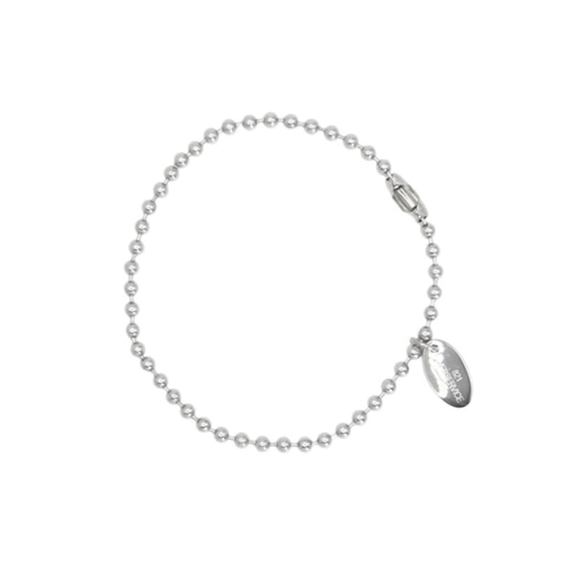 

821WEBSERVICE ball chain bracelet (2mm) silver