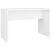 Toilet Stool - White - 70x35x45 Cm - Engineered Wood - Contemporary Design - 110 Kg Max