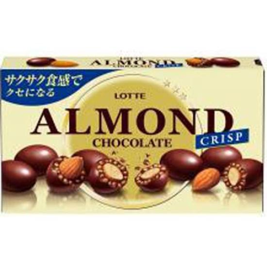 

Lotte Миндальные шоколадные хрустящие 89 г x 10 шт.