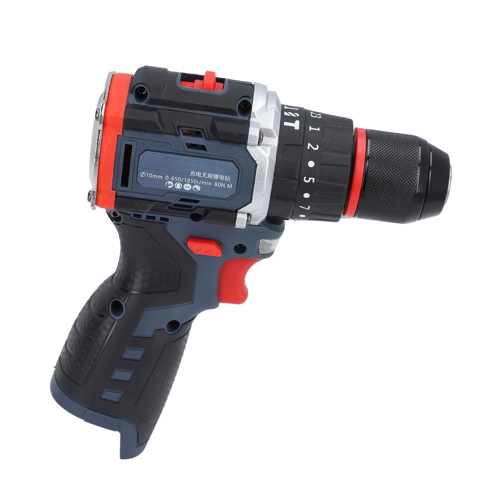 

Ударная дрель Bare Tool Многофункциональный торсионный портативный бесщеточный инструмент 80 нм для BL1830B