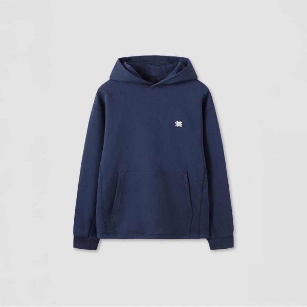 Kolon SporT Unisex Graphic Hooded T shirT TlTbs25411nay navy/S