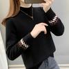 Women's Cozy Fleece-Lined High-Neck Sweater Thick Warm Long Sleeve Pullover with Soft & Stylish Fall/Winter Highneck Sweater