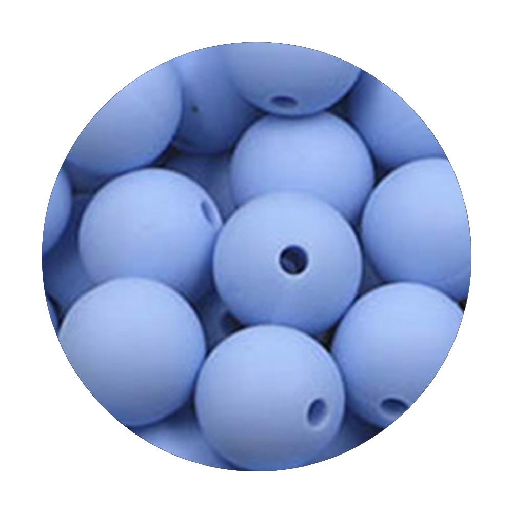 50Pcs/lot 9/12/15mm Loose Beads Silicone Round Beads Pearl Beads Food Grade For Jewelry Making DIY Handmade Accessories