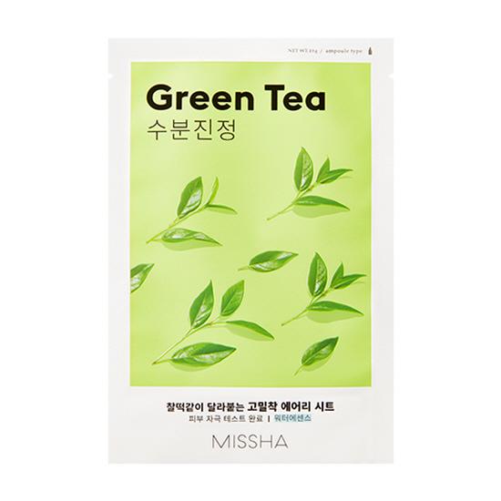 

MISSHA Airy Fit Sheet Mask Green Tea 19g * 10 шт.