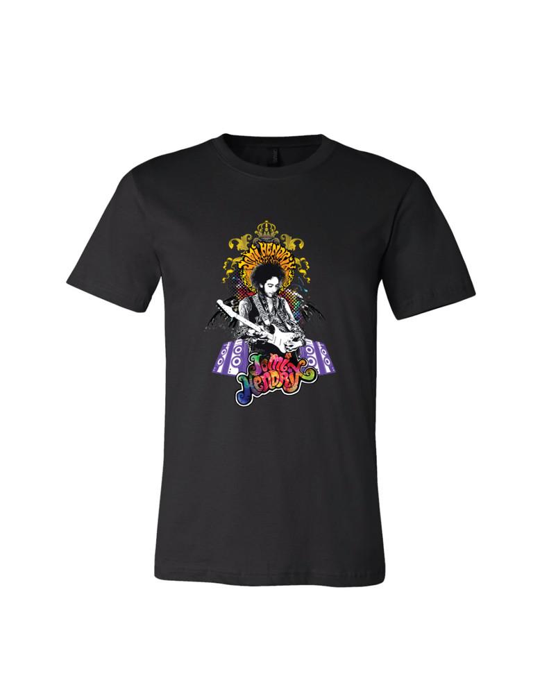 Jimi Hendrix Band Premium T-Shirt Black S-4X Unisex T-Shirt M