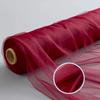 Organza Tulle Fabric, Sheer Silky Netting Fabric for Wedding Birthday Party Event Decorations Table Skirt DIY Decor Chair Bows