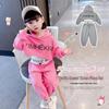 Girls' 2025 Trendy Autumn Sportswear: Three-Piece Hooded Sweatshirt Set