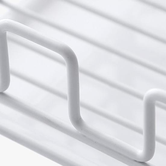 Suport pentru burete din fier forjat Înălți partea inferioară a robinetului de chiuvetă anti-deformat Suport de scurgere de bucătărie Ustensile de bucătărie