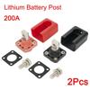 All-Copper Lithium Battery Terminal Block 200A Battery Power Terminal  for Car Truck Boat
