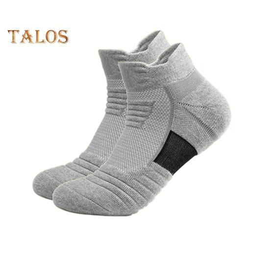 

1 пара мужских спортивных носков средней длины, утолщенные, противоударные, противоскользящие, сетчатые, пэчворк, высокоэластичные, антифрикционные, баскетбольные, футбольные, носки для работы на открытом воздухе серый