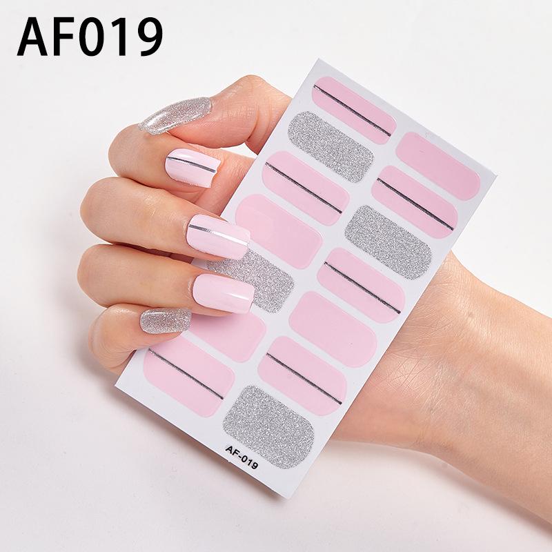 Women Hot Nail Sticker Plastic Sticker Nail Sticker Decals Art Casual Fashion Elegant Randomly CLE