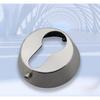 Round Oval Lock Cylinder Cover 304 Stainless Steel Keyhole Cover Black Gold Silver Anti-theft Door Accessories for 32mm Cylinder
