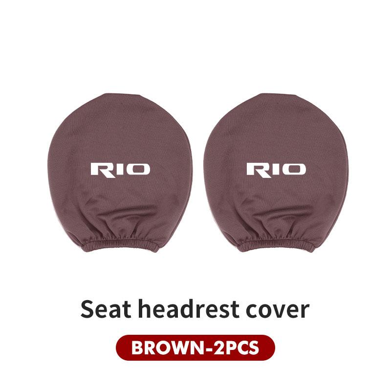 For KIA Car Seat Headrest Cover Protector Anti-slip Case Soul Spectra Niro Cadenza Sephia Carens Forte Stinger NI5