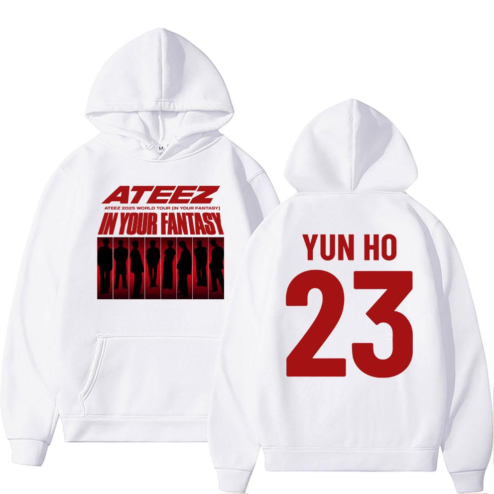 ATEEZ 2025 World Tour Concert Theme Hoodie (for Both Men and Women) Suits The Korean Fashion Trend Style.