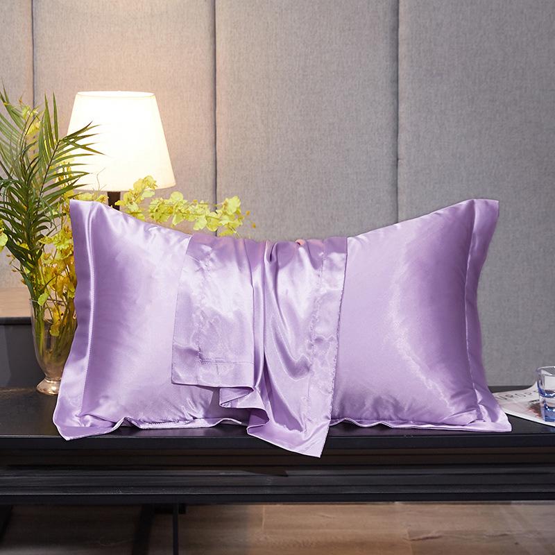Silky Ice Satin Pillowcase - Imitation Silk
