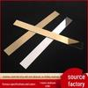 Self-Adhesive Titanium Gold Stainless Steel Decorative Strip for TV Wall & Ceiling Edges
