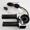 NEW HOT In Stock-For Electric Scooter Bike Parts- 48V Throttle Handlebar Grip Power Speed Rotary With Key With LCD Battery Displ