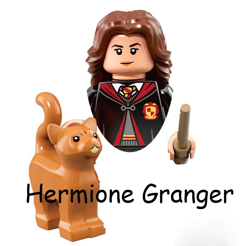 Magic Animals Newt's Case of Magical Thestral Patronus Stag ELK Fluffy Dementor Buckbeak Model Figure Blocks  Toy For Children