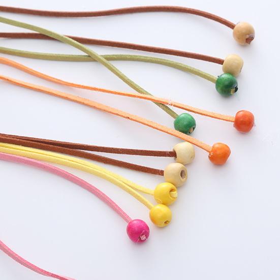 Cat Stick Toy Cartoon Lion Accessory Stress Relief Interactive Play Toy Wood