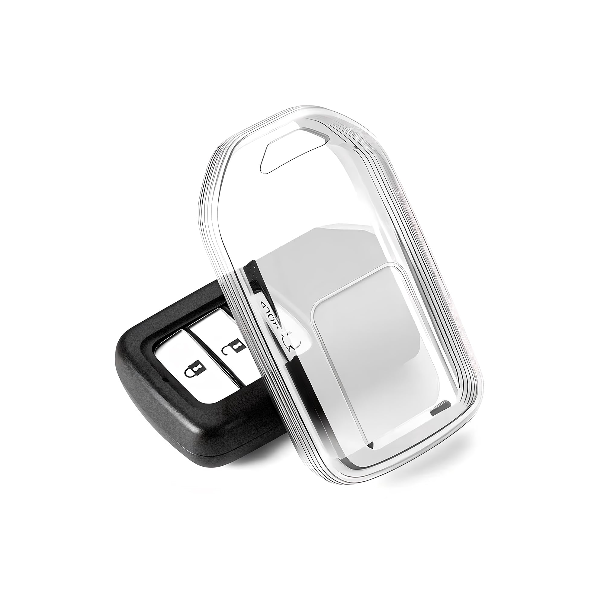 

[Унхоке] Чехол для ключа Fit Jade Vezel, Прозрачный, Step Wagon, Чехол для ключа, Прозрачный S660, Жареный,