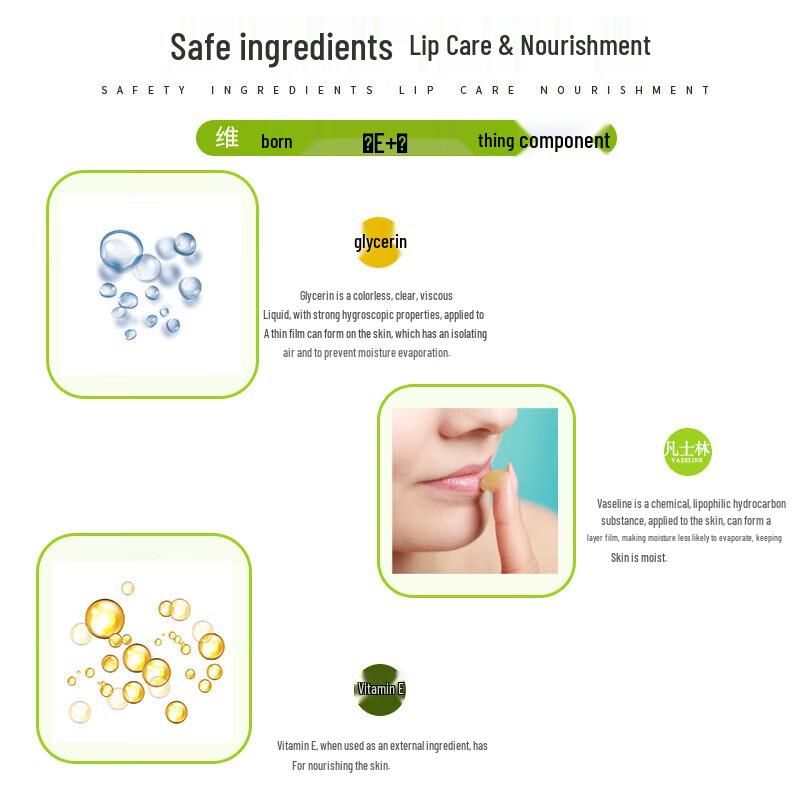 Qicao Liqing Gentle Moisturizing Lip Balm