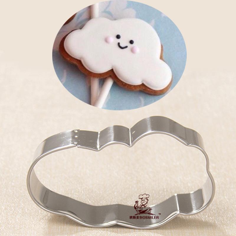 Nori Tăietor Metalic pentru Biscuiți Forme pentru Copt Decorare Tort Fondant Instrument de Patiserie Biscuiți de Patiserie Artizanat