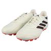 Adidas Copa Pure 2 Round Toe Artificial Turf AG (Rubber Short Studs) Leather Non-Slip Durable Soccer Shoes Unisex Soccer Shoes White Black Red IE7511