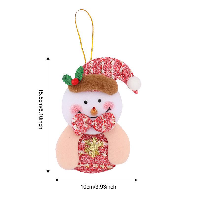 Reindeer Holiday Tree Ornament: Small Christmas Window Pendant Decoration