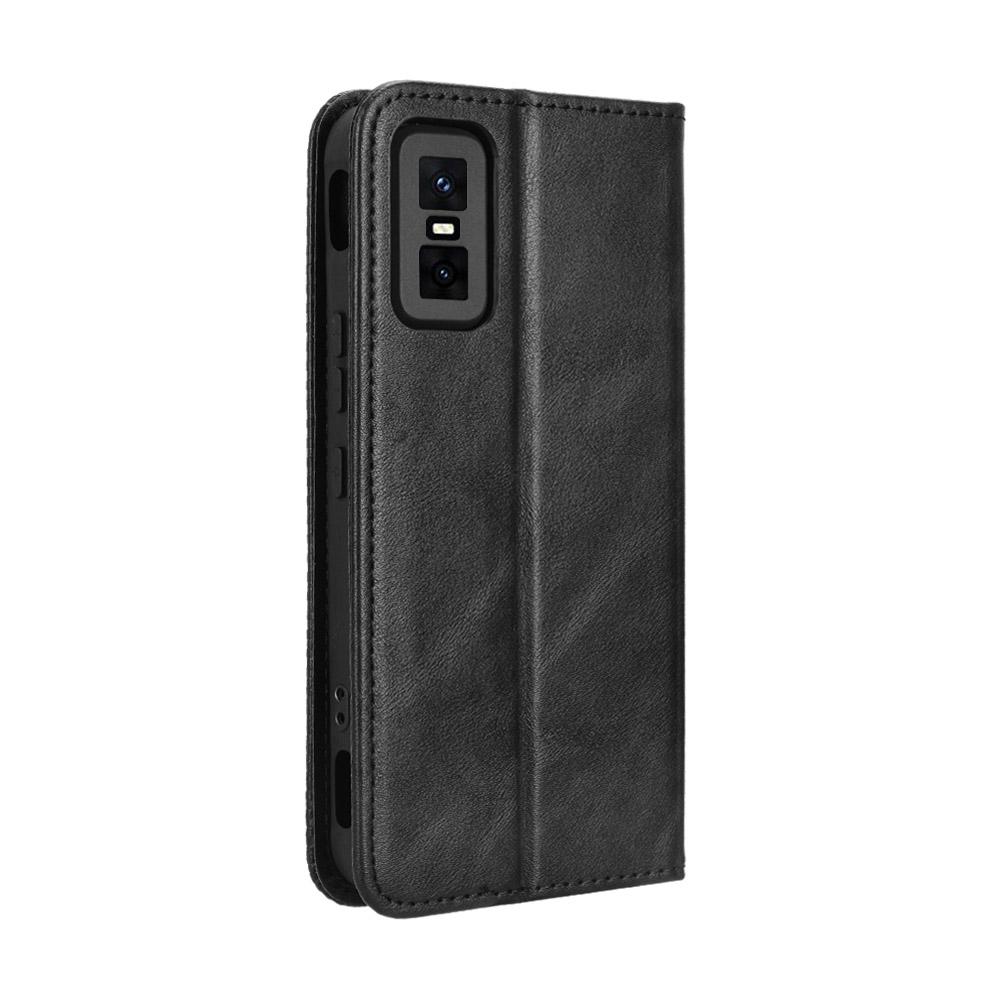 For Infinix GT 30 Pro 5G Leather Case Wallet Stand Retro Texture Phone Cover