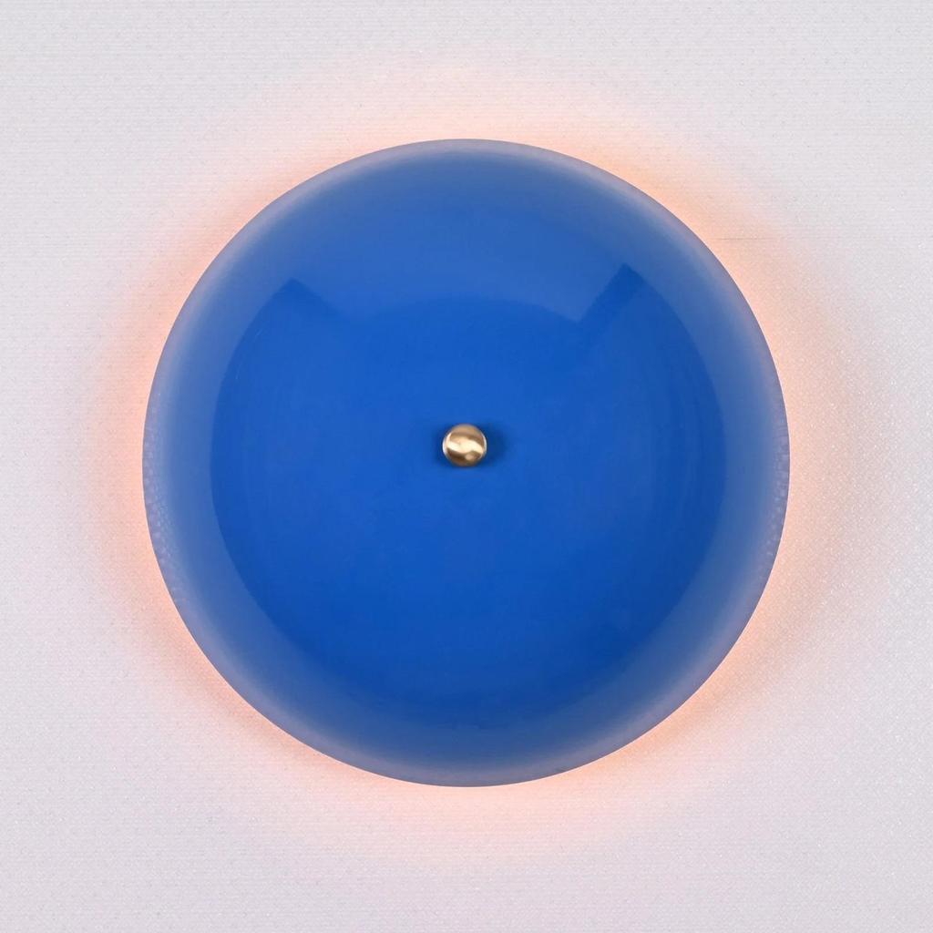 Modern Artistic Wall Lamp Dome Shade Flush Mount For Home Decoration Italian Customized Color Light
