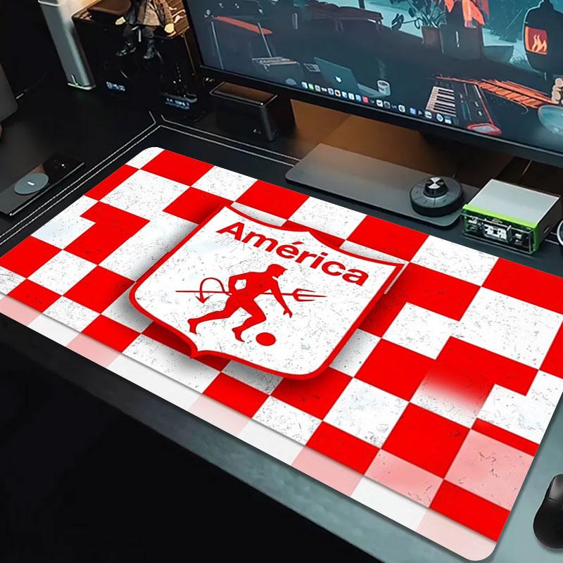 Arsenal F Großes Mauspad Große Gaming-Tischunterlage Rutschfest für Laptop Tablet Großes Mauspad XXL Matte Mini-PC-Spielmatte Mit verriegeltem Rand