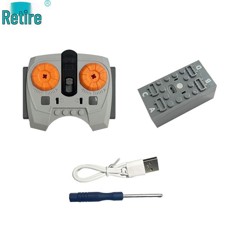 Compatible Lego Motor Electric Building Blocks - M Motor WeDo 2.0 Programming Battery Powered Educational Set.