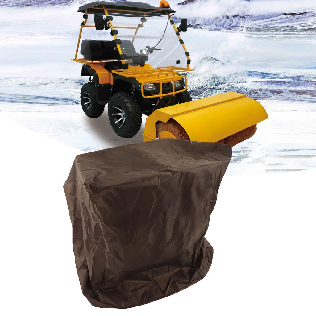 Snow Thrower Cover Multipurpose Waterproof UV   Large Portable Snow Shovel Dust Cover for Snow Thrower